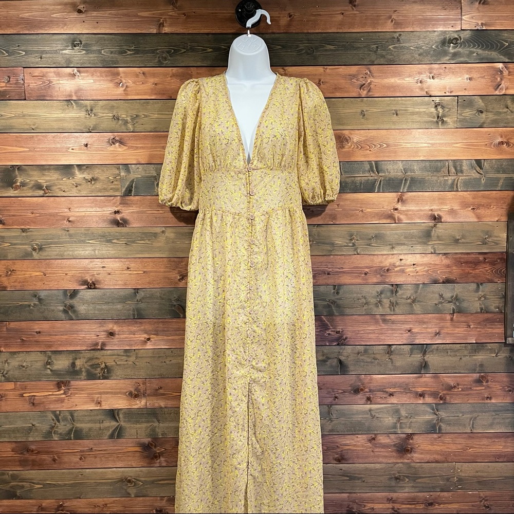 Open Front Maxi Dress Duster